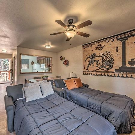 Forested Ruidoso Condo With Deck And Fireplace! Exterior photo